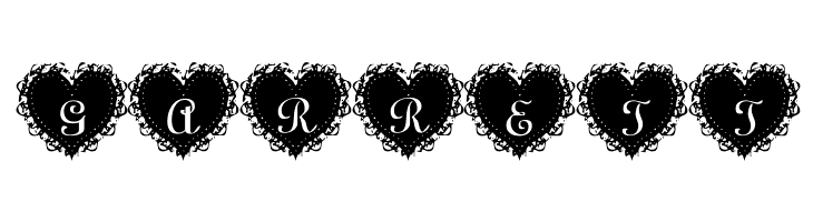 Summer's LaceHearts  Free Fonts Download