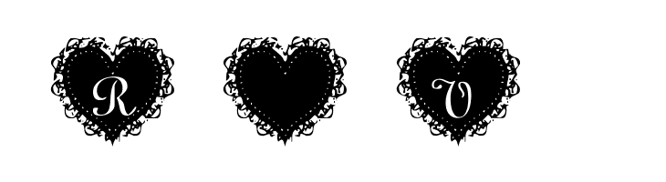 Summer's LaceHearts  Free Fonts Download