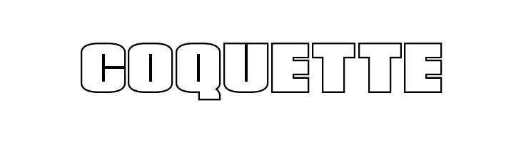 Elephant Gun Outline  Free Fonts Download