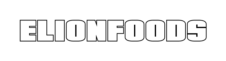 Elephant Gun Outline  Free Fonts Download