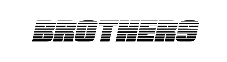 Elephant Gun Gradient Italic  Free Fonts Download