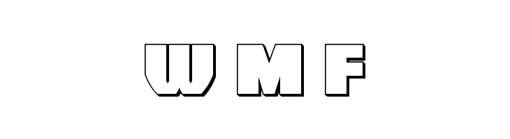 Elephant Gun 3D  Free Fonts Download