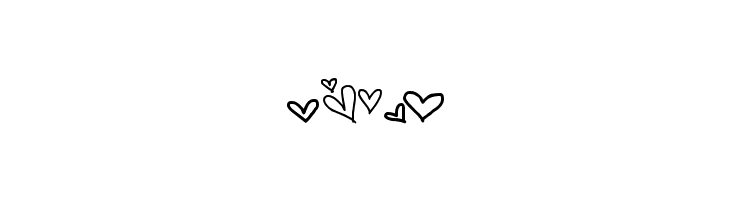 MTF Heart Doodle  Free Fonts Download