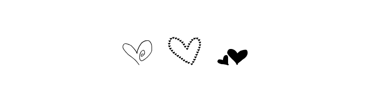 MTF Heart Doodle  Free Fonts Download