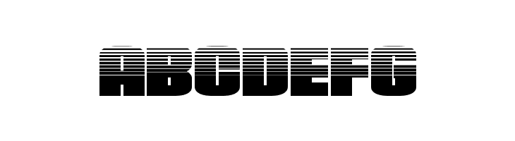 Elephant Gun Halftone  Free Fonts Download