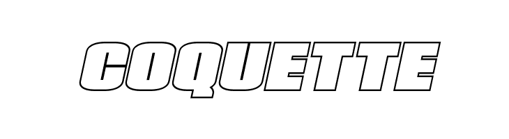 Elephant Gun Outline Italic  Free Fonts Download