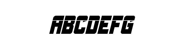 Urban Defender Laser Italic  Free Fonts Download