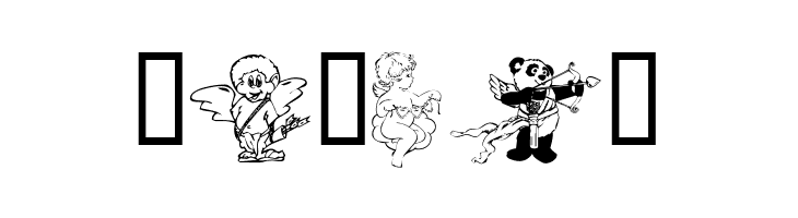 KR Cupids 2003  Free Fonts Download