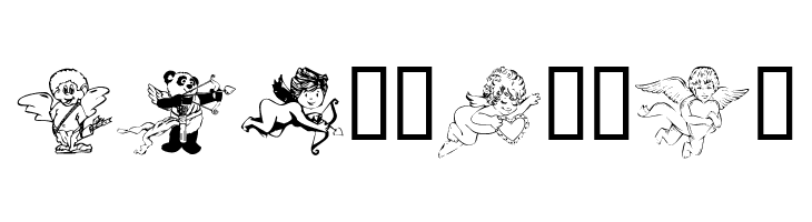 KR Cupids 2003  Free Fonts Download