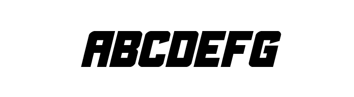 Urban Defender Expanded Italic  Free Fonts Download