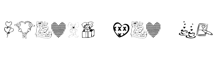 KR Valentine Dings 2002  Free Fonts Download