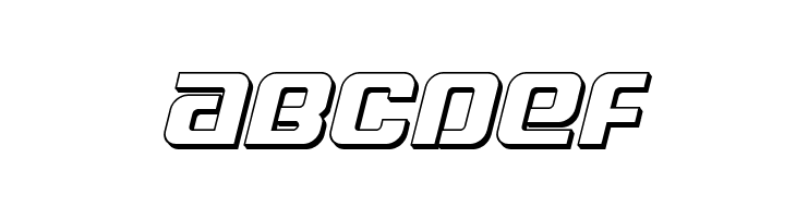 Globe Trekker 3D Italic  Free Fonts Download