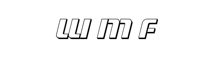 Globe Trekker 3D Italic  Free Fonts Download