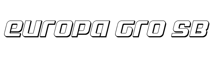 Globe Trekker 3D Italic  Free Fonts Download