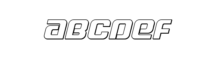 Globe Trekker Outline Italic  Free Fonts Download