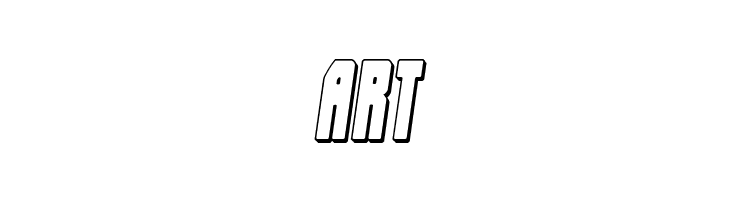 Elastic Lad 3D Italic  Free Fonts Download