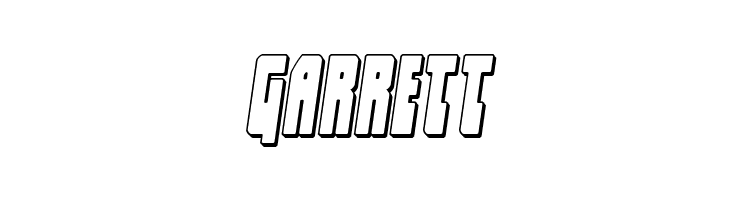 Elastic Lad 3D Italic  Free Fonts Download