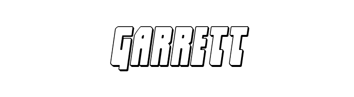 Elastic Lad 3D Expanded Italic  Free Fonts Download