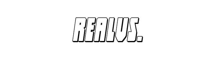 Elastic Lad 3D Expanded Italic  Free Fonts Download