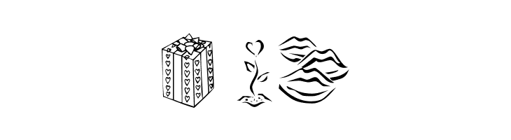 KR Be Mine Forever  Free Fonts Download