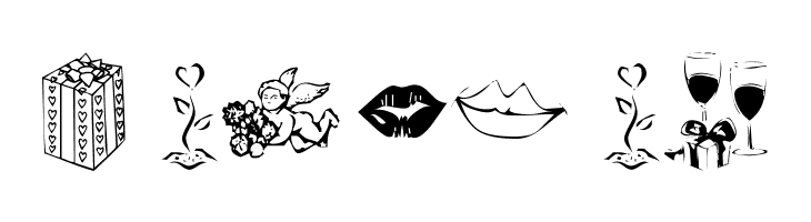 KR Be Mine Forever  Free Fonts Download