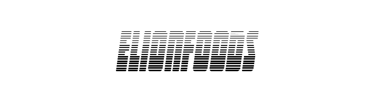 Elastic Lad Gradient Italic  Free Fonts Download