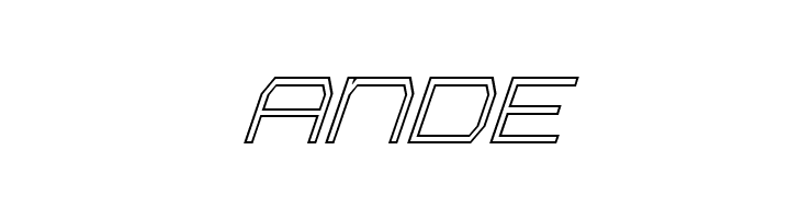 Bretton Outline Super-Italic  Free Fonts Download