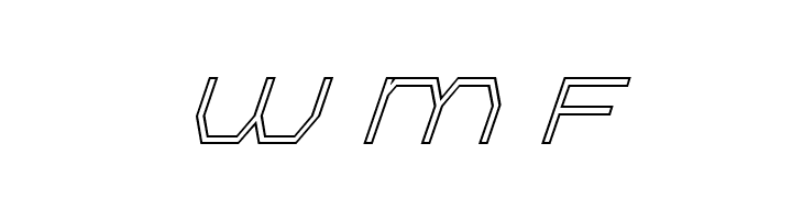 Bretton Outline Super-Italic  Free Fonts Download