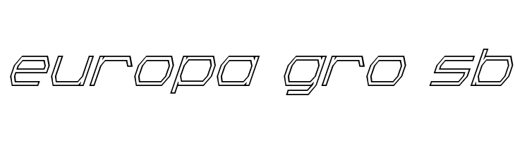 Bretton Outline Super-Italic  Free Fonts Download