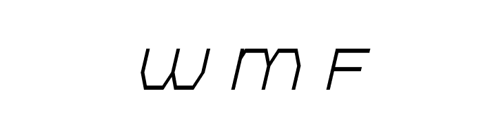 Bretton Semi-Bold Condensed Italic  Free Fonts Download