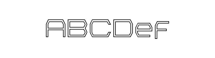 Bretton Outline  Free Fonts Download