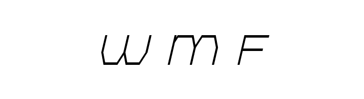 Bretton Condensed Italic  Free Fonts Download