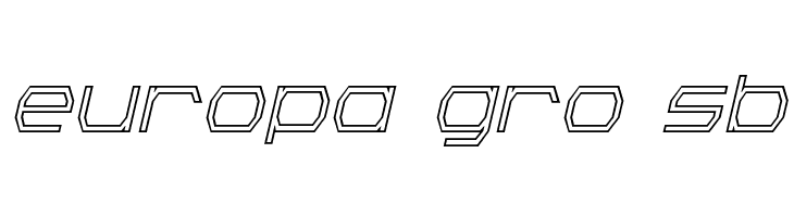 Bretton Outline Italic  Free Fonts Download