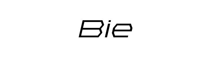 Bretton Semi-Bold Expanded Italic  Free Fonts Download