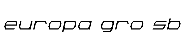 Bretton Semi-Bold Expanded Italic  Free Fonts Download