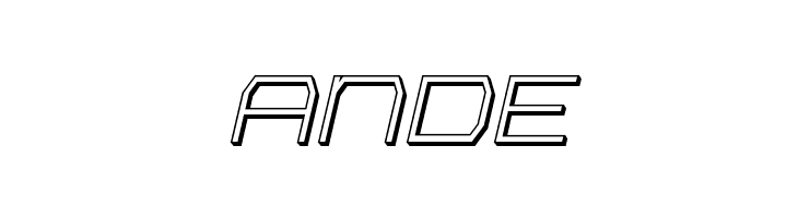 Bretton 3D Italic  Free Fonts Download