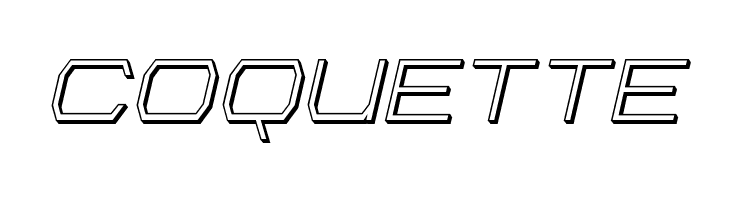 Bretton 3D Italic  Free Fonts Download