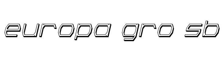 Bretton 3D Italic  Free Fonts Download