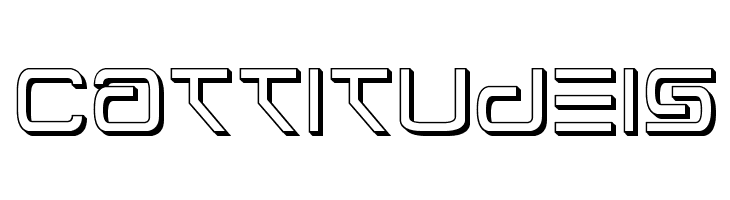 Foreign Alien 3D  Free Fonts Download