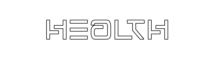 Foreign Alien Outline  Free Fonts Download