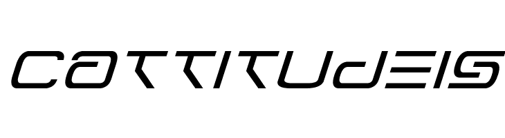 Foreign Alien Expanded Italic  Free Fonts Download