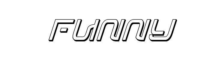Foreign Alien 3D Italic  Free Fonts Download
