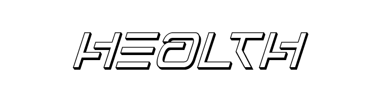 Foreign Alien 3D Italic  Free Fonts Download