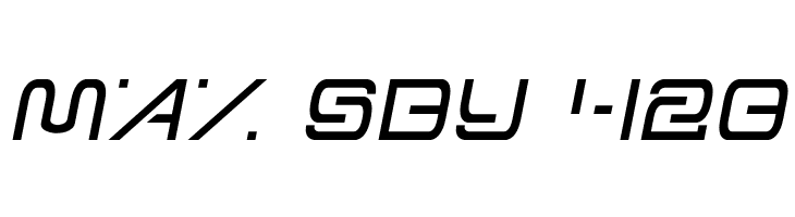 Foreign Alien Semi-Italic  Free Fonts Download