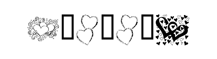 KR All About The Heart  Free Fonts Download