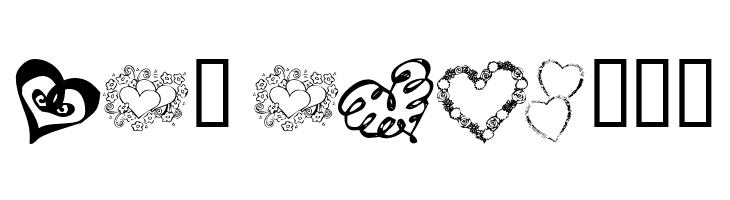 KR All About The Heart  Free Fonts Download