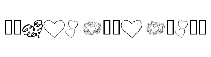 KR All About The Heart  Free Fonts Download