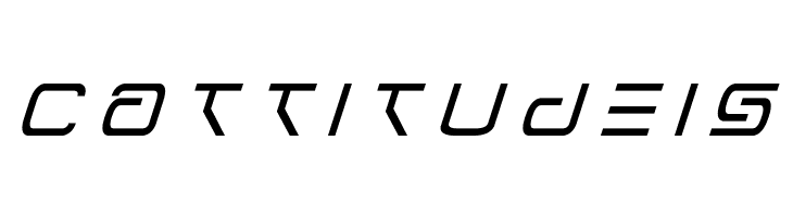 Foreign Alien Title Italic  Free Fonts Download