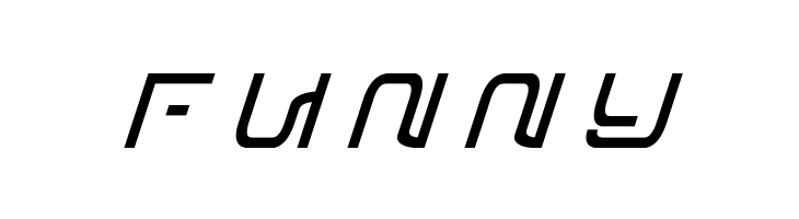 Foreign Alien Title Italic  Free Fonts Download