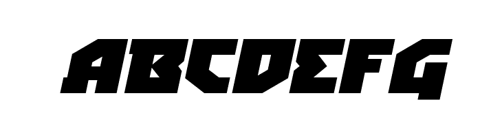 Arctic Guardian Expanded Italic  Free Fonts Download